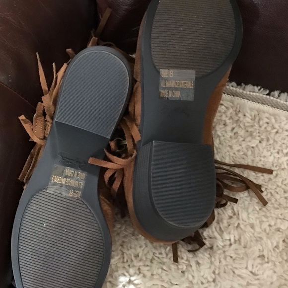 Qupid Women’s Static-35 Closed Toe Ankle Fashion Boot, Dark Rust Size 8 - Picture 5 of 6